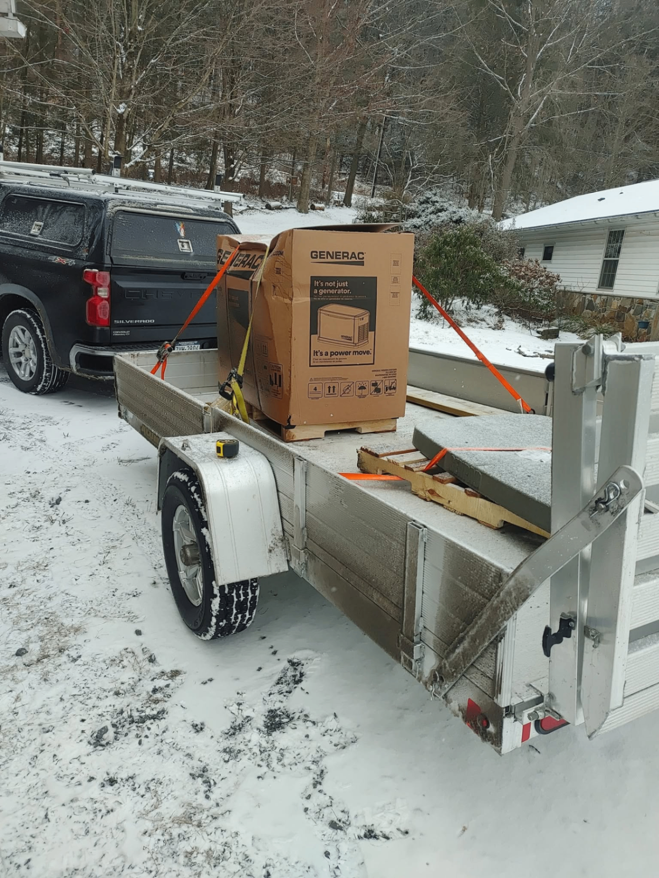 Generac generator delivery